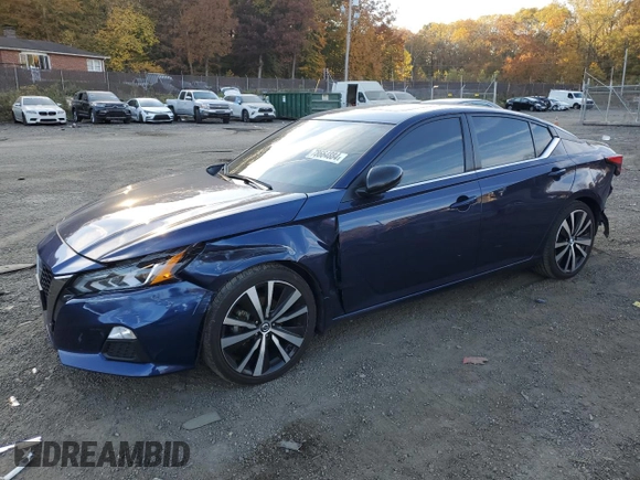 2022 Nissan Altima 2.0 SR with VIN 1N4AL4CV7NN351367, listed as a Copart auction lot 78664884 with 61,418 mi miles and Salvage Title. Bid and sale history available at carsss.com. Image 1.