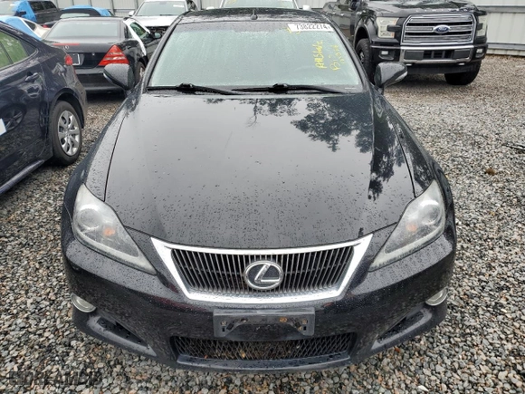 2012 Lexus IS 250C with VIN JTHFF2C20C2525715, listed as a Copart auction lot 73822274 with 0 mi miles and Salvage Title. Bid and sale history available at carsss.com. Image 5.