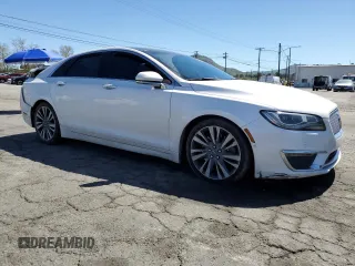 2017 Lincoln MKZ Reserve with VIN 3LN6L5FC1HR612909, listed as a Copart auction lot 50379995 with 109,242 mi miles and Salvage title. Bid and sale history available at DreamBid. Image 4.