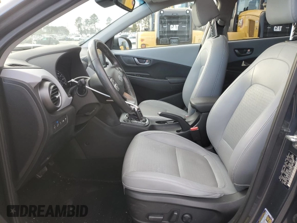 2019 Hyundai Kona Ultimate with VIN KM8K5CA59KU267182, listed as a Copart auction lot 41383395 with 50,531 mi miles and Salvage Title. Bid and sale history available at carsss.com. Image 7.