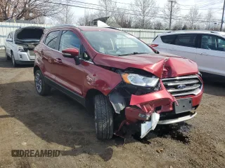2021 Ford EcoSport Titanium z VIN MAJ6S3KL9MC395397, wystawiony jako Copart lot #49327885 z przebiegiem 46 786 mil mil oraz Szkody całkowita. Historia ofert i sprzedaży dostępna na DreamBid. Obrazek 4.