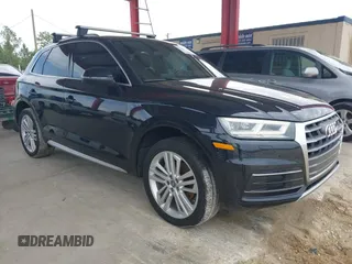 2018 Audi Q5 Premium Plus with VIN WA1BNAFY6J2121323, listed as a IAAI auction lot 42716479 with 114,173 mi miles and . Bid and sale history available at DreamBid. Image 1.
