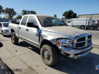 2007 Dodge Ram 2500 SLT with VIN 1D7KS28C77J568981, listed as a Copart auction lot 77975694 with 315,244 mi miles and Salvage Title. Bid and sale history available at carsss.com. Image 4.