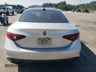 2018 Alfa Romeo Giulia Ti Sport with VIN ZARFAECN7J7571981, listed as a Copart auction lot 68208114 with 142,729 mi miles and Salvage Title. Bid and sale history available at carsss.com. Image 6.
