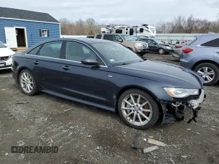 2017 Audi A6 Premium Plus with VIN WAUG8AFC1HN111571, listed as a Copart auction lot 52824935 with 89,012 mi miles and Clean Title. Bid and sale history available at carsss.com. Image 4.