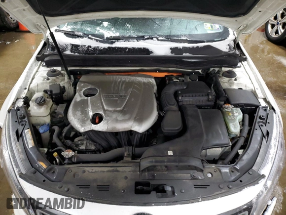 2016 Kia Optima Hybrid EX with VIN KNAGN4AD8G5098911, listed as a Copart auction lot 89390635 with 149,100 mi miles and Salvage Title. Bid and sale history available at carsss.com. Image 11.