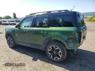 2024 Ford Bronco Sport Outer Banks with VIN 3FMCR9C69RRE22039, listed as a Copart auction lot 61914825 with 32,942 mi miles and Clean title. Bid and sale history available at DreamBid. Image 2.