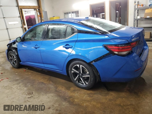 2024 Nissan Sentra SV с VIN 3N1AB8CV7RY203381, выставлен на аукционе Copart как лот 65232245 с пробегом 30 987 миль миль и Чистый • Clean title. История ставок и продаж доступна на DreamBid. Изображение 2.