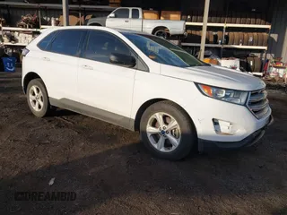 2017 Ford Edge SE with VIN 2FMPK4G97HBC31892, listed as a IAAI auction lot 41291374 with 37,949 mi miles. Bid and sale history available at carsss.com. Image 1.