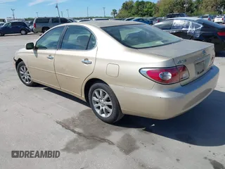 2003 Lexus ES 300 with VIN JTHBF30G730144122, listed as a IAAI auction lot 41738397 with 264,443 mi miles and . Bid and sale history available at carsss.com. Image 3.