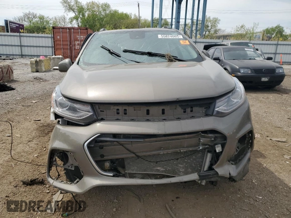2021 Chevrolet Trax LT with VIN KL7CJLSB8MB331295, listed as a Copart auction lot 55824065 with Not provided miles and Salvage title. Bid and sale history available at DreamBid. Image 5.