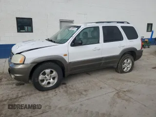 2003 Mazda Tribute ES with VIN 4F2CZ96153KM22734, listed as a Copart auction lot 45928315 with 232,713 mi miles and Salvage Title. Bid and sale history available at carsss.com. Image 1.