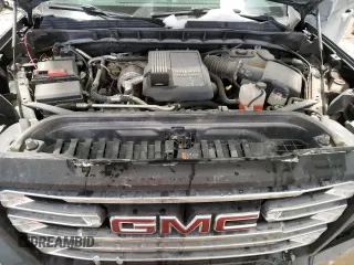 2021 GMC Sierra 1500 SLT with VIN 1GTU9DET9MZ317228, listed as a Copart auction lot 44962005 with 97,980 mi miles and Salvage title. Bid and sale history available at DreamBid. Image 12.
