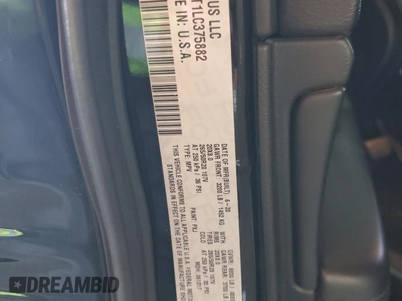 2020 Jeep Grand Cherokee Limited X with VIN 1C4RJFBT1LC375882, listed as a Copart auction lot 57325485 with 9,283 mi miles and Clean title. Bid and sale history available at DreamBid. Image 13.