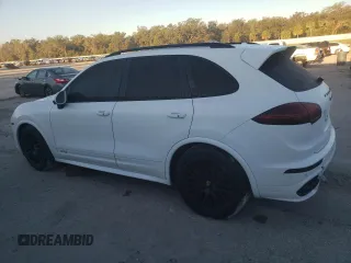 2017 Porsche Cayenne GTS with VIN WP1AD2A29HLA83277, listed as a Copart auction lot 76765974 with 47,838 mi miles and Salvage title. Bid and sale history available at DreamBid. Image 2.