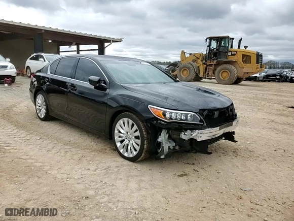2015 Acura RLX Advance Pkg with VIN JH4KC1F94FC000522, listed as a Copart auction lot 50071195 with 109,177 mi miles and Salvage Title. Bid and sale history available at carsss.com. Image 13.