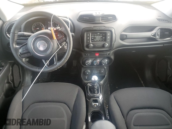 2017 Jeep Renegade Altitude with VIN ZACCJBBH2HPE97762, listed as a Copart auction lot 59161605 with 188,153 mi miles and Clean title. Bid and sale history available at DreamBid. Image 8.