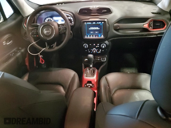 2022 Jeep Renegade Trailhawk with VIN ZACNJDC15NPN80147, listed as a Copart auction lot 87847065 with 52,037 mi miles and Salvage Title. Bid and sale history available at DreamBid. Image 8.