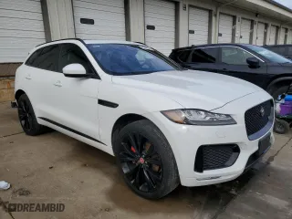 2018 Jaguar F-PACE S with VIN SADCM2FV6JA272990, listed as a Copart auction lot 86242834 with 101,156 mi miles and Salvage Title. Bid and sale history available at carsss.com. Image 4.
