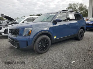 2024 Kia Telluride SX X-Line with VIN 5XYP5DGC7RG452025, listed as a Copart auction lot 81028764 with Not Provided miles and Salvage Title. Bid and sale history available at carsss.com. Image 1.