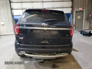 2017 Ford Explorer XLT with VIN 1FM5K8D82HGD46662, listed as a Copart auction lot 87269264 with Not Provided miles and Salvage Title. Bid and sale history available at DreamBid. Image 6.