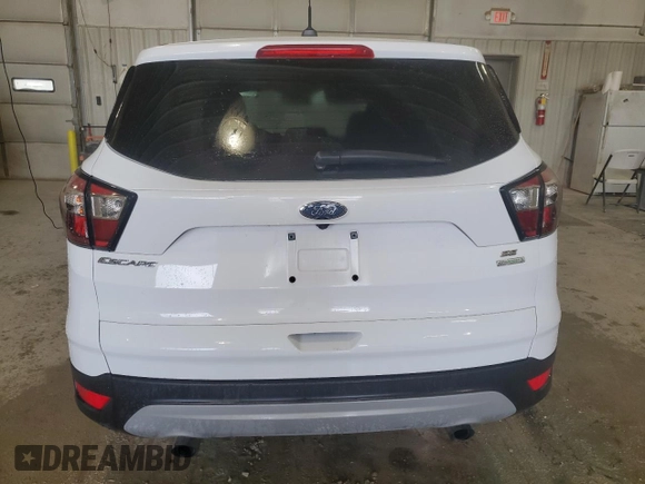 2017 Ford Escape SE with VIN 1FMCU0GD5HUD28394, listed as a Copart auction lot 52079995 with 120,223 mi miles and Salvage Title. Bid and sale history available at DreamBid. Image 6.