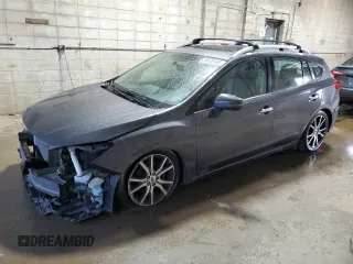 2018 Subaru Impreza Limited z VIN 4S3GTAU60J3703821, wystawiony jako Copart lot #59809195 z przebiegiem 125 912 mil mil oraz Szkoda całkowita • Salvage title. Historia ofert i sprzedaży dostępna na DreamBid. Obrazek 1.