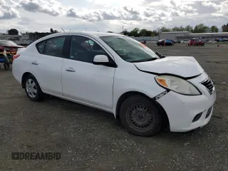 2014 Nissan Versa S Plus with VIN 3N1CN7AP9EL813031, listed as a Copart auction lot 51343925 with Not Provided miles and Salvage Title. Bid and sale history available at carsss.com. Image 4.