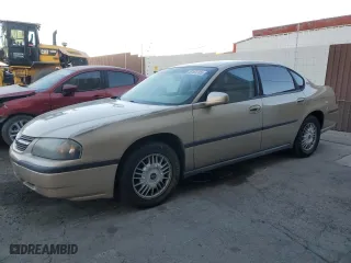 2000 Chevrolet Impala with VIN 2G1WF55K2Y9236532, listed as a Copart auction lot 45161395 with 0 mi miles and Salvage Title. Bid and sale history available at carsss.com. Image 1.