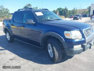 2007 Ford Explorer Sport Trac XLT with VIN 1FMEU31K57UA25387, listed as a IAAI auction lot 41839716 with 199,004 mi miles. Bid and sale history available at carsss.com. Image 1.