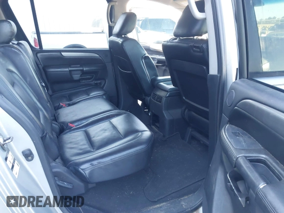 2011 Nissan Armada SV with VIN 5N1BA0ND1BN606068, listed as a IAAI auction lot 41222790 with 202,222 mi miles and . Bid and sale history available at DreamBid. Image 8.