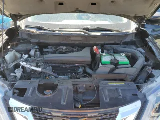 2017 Nissan Rogue SL with VIN 5N1AT2MV0HC733183, listed as a Copart auction lot 53629635 with 125,275 mi miles and Salvage Title. Bid and sale history available at carsss.com. Image 12.