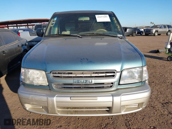 2002 Isuzu Trooper S with VIN JACDJ58X227J09839, listed as a IAAI auction lot 41657602 with 211,237 mi miles and . Bid and sale history available at DreamBid. Image 6.