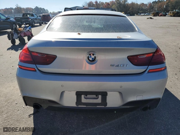 2016 BMW 6 Series 640i with VIN WBA6D0C59GD927794, listed as a Copart auction lot 81886384 with 0 mi miles and Salvage Title. Bid and sale history available at carsss.com. Image 6.