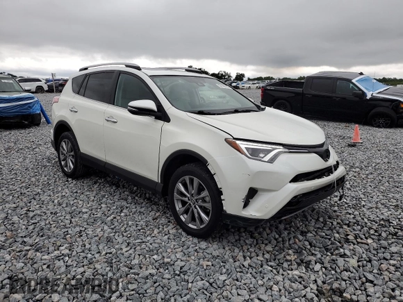 2017 Toyota RAV4 Limited with VIN 2T3YFREV4HW321248, listed as a Copart auction lot 52186185 with 91,011 mi miles and Salvage Title. Bid and sale history available at carsss.com. Image 4.