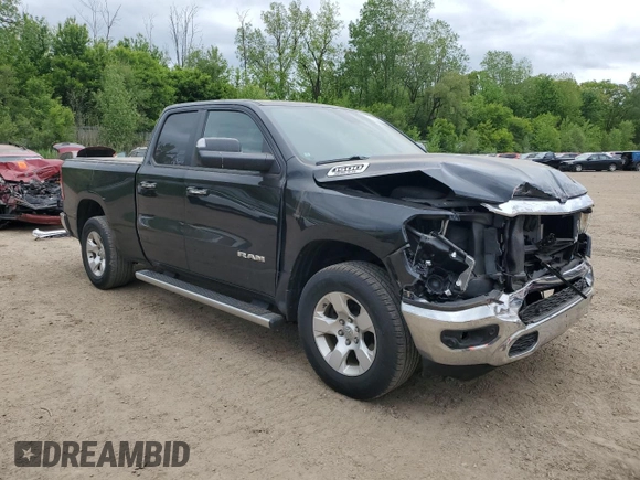 2020 Ram 1500 Big Horn with VIN 1C6SRFBT1LN419966, listed as a Copart auction lot 58002795 with 84,959 mi miles and Salvage title. Bid and sale history available at DreamBid. Image 4.