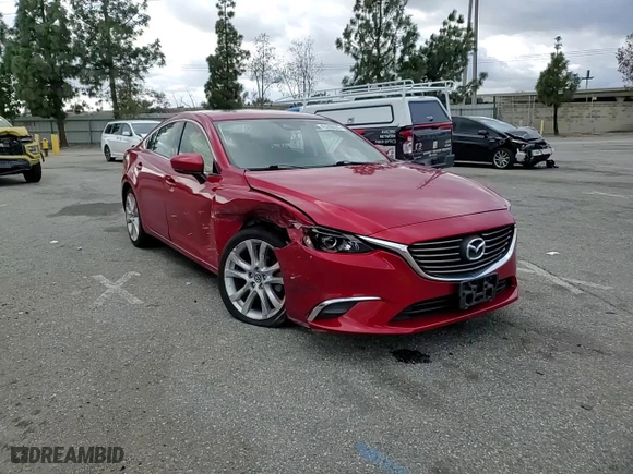 2017 Mazda Mazda6 Touring with VIN JM1GL1V56H1121556, listed as a Copart auction lot 45248865 with 70,311 mi miles and Salvage Title. Bid and sale history available at carsss.com. Image 11.