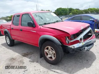 2004 Toyota Tacoma PreRunner with VIN 5TEGM92N84Z427612, listed as a IAAI auction lot 42184508 with 200,458 mi miles and . Bid and sale history available at DreamBid. Image 1.