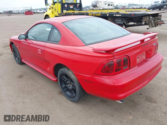 1996 Ford Mustang z VIN 1FALP4045TF183390, wystawiony jako IAAI lot #42361063 z przebiegiem 163 194 mil mil oraz . Historia ofert i sprzedaży dostępna na DreamBid. Obrazek 3.