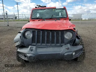 2022 Jeep Wrangler Unlimited Sport S with VIN 1C4HJXDG2NW133492, listed as a Copart auction lot 68730984 with Not provided miles and Clean title. Bid and sale history available at DreamBid. Image 5.