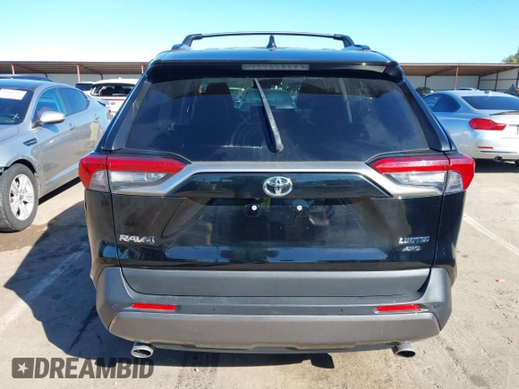 2019 Toyota RAV4 Limited with VIN JTMN1RFV5KD506624, listed as a IAAI auction lot 41657432 with 93,416 mi miles. Bid and sale history available at carsss.com. Image 17.