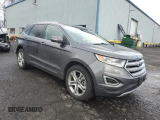 2015 Ford Edge Titanium with VIN 2FMTK4K99FBB56678, listed as a Copart auction lot 86186824 with 117,862 mi miles and Salvage Title. Bid and sale history available at carsss.com. Image 4.