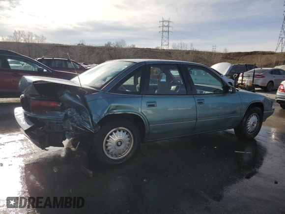 1994 Buick Regal with VIN 2G4WB55L1R1464688, listed as a Copart auction lot 48511405 with 123,944 mi miles and Salvage Title. Bid and sale history available at DreamBid. Image 3.