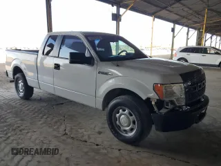 2014 Ford F-150 XL with VIN 1FTEX1CM1EKG08353, listed as a Copart auction lot 53927355 with 82,661 mi miles and Salvage Title. Bid and sale history available at carsss.com. Image 4.