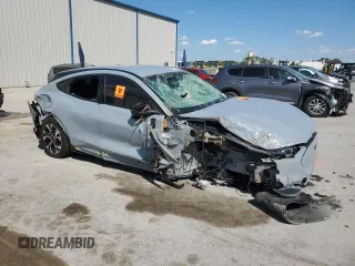 2024 Ford Mustang Mach-E Select with VIN 3FMTK1R45RMA37201, listed as a Copart auction lot 50457255 with Not Provided miles and Non Repairable. Bid and sale history available at DreamBid. Image 4.