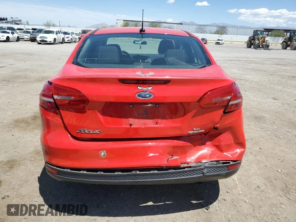 2016 Ford Focus SE with VIN 1FADP3F23GL361731, listed as a Copart auction lot 55118245 with 68,854 mi miles and Salvage Title. Bid and sale history available at carsss.com. Image 6.