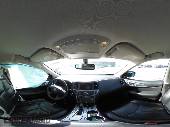 2018 Nissan Pathfinder S with VIN 5N1DR2MN9JC623167, listed as a IAAI auction lot 41606513 with 127,582 mi miles and . Bid and sale history available at DreamBid. Image 18.