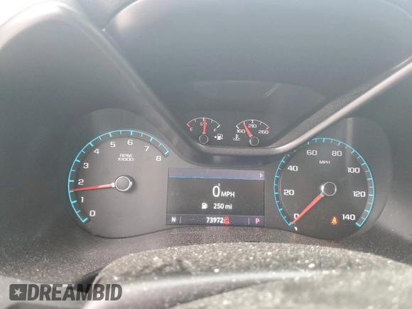 2019 Chevrolet Colorado 2WD LT with VIN 1GCGSCEAXK1171153, listed as a Copart auction lot 44960405 with 73,972 mi miles and Non repairable. Bid and sale history available at DreamBid. Image 9.