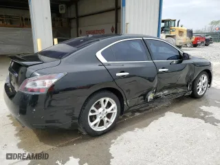 2014 Nissan Maxima 3.5 S with VIN 1N4AA5AP4EC430006, listed as a Copart auction lot 51100775 with 107,216 mi miles and Salvage Title. Bid and sale history available at carsss.com. Image 3.