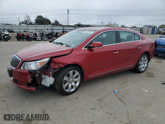 2013 Buick LaCrosse Premium 2 with VIN 1G4GH5E3XDF283190, listed as a Copart auction lot 51021605 with 60,630 mi miles and Salvage title. Bid and sale history available at DreamBid. Image 1.